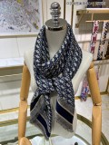 D*IOR scarf cashmere 140*140CM AN24042415