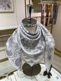 H*ermes Scarf 90-90CM Silk AN24042402