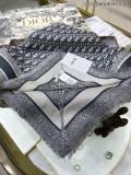 D*IOR scarf cashmere 140*140CM AN24042415