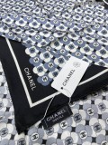 C*hanel Scarf 90-90CM Silk AN24042407