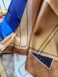 G*UCCI Scarf 90-90CM Silk AN24042413