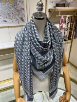 D*IOR scarf cashmere 140*140CM AN24042415