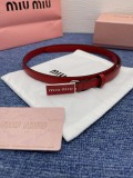 M*IU MIU original belt 1.5CM MJ24042505