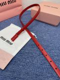 M*IU MIU original belt 1.5CM MJ24042505