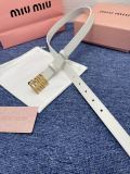 M*IU MIU original belt 2CM MJ24042601