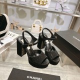 Chanel high heel 10cm shoes HG24042805