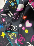 C*hanel Scarf 90-90CM Silk AN24051711