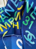 C*hanel Scarf 90-90CM Silk AN24051710