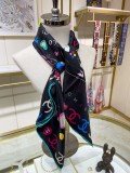 C*hanel Scarf 90-90CM Silk AN24051711