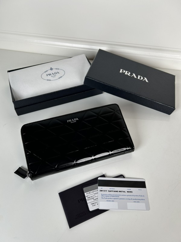 P*rada saffiano wallet 2M1317 JM24051802