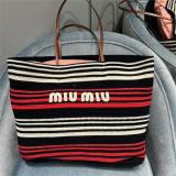 Miumiu Original embroidery tote YG24061204