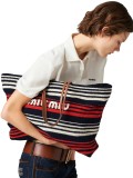 Miumiu Original embroidery tote YG24061204