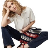 Miumiu Original embroidery tote YG24061203