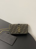 Fendi original Canvas shoulder bag OL24062715