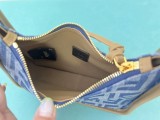Fendi original Canvas shoulder bag OL24062709
