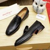 F*erragamo Dress shoes leather JBNX 24070501