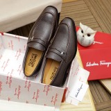 F*erragamo Dress shoes leather JBNX 24070501