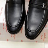 F*erragamo Dress shoes leather JBNX 24070501