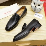 F*erragamo Dress shoes leather JBNX 24070501