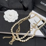 C*HANEL 1：1 Jewelry necklace yy24071911