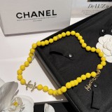 C*HANEL 1：1 Jewelry necklace yy24071910