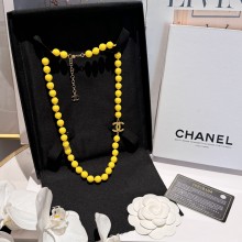 C*HANEL 1：1 Jewelry necklace yy24071910