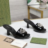 Gucci women high heel 7cm shoes HG24080614