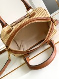 Celine Original Rattan weaving top handle bag 1B24081104