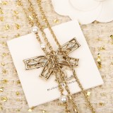 C*HANEL 1：1 Jewelry necklace yy24091601