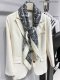 D*IOR Scarf 90*90CM Silk AN24091908