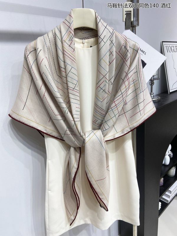 H*ERMES Scarf 140*140CM AN240913