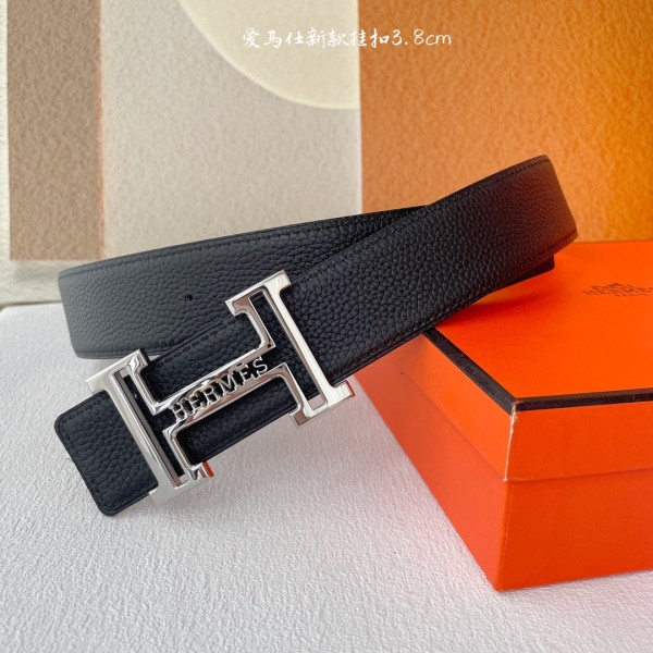 H*ERMMES original belt 3.8CM LJJ24092501