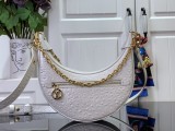 Louis vuitton monogram the Loop handbag is a half-moon baguette MX24092508