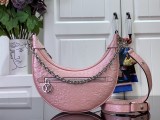 Louis vuitton monogram the Loop handbag is a half-moon baguette MX24092508