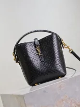 Saint Laurent Original kate Small with tassel in Embossed crocodle shiny leather BV24101207