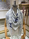 C*HANEL scarf cashmere 140*140CM AN24102706