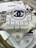 C*HANEL scarf cashmere 140*140CM AN24102706