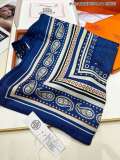 H*ERMES scarf cashmere 140*140CM AN24102705