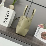 LOEWE original Mini glossy cowhide handbag 1B24111514