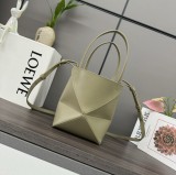 LOEWE original Mini glossy cowhide handbag 1B24111514