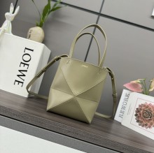 LOEWE original Mini glossy cowhide handbag 1B24111514