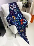 H*ermes scarf cashmere 94*188cm NY24111601