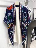 H*ermes scarf cashmere 94*188cm NY24111601