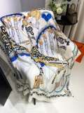 H*ermes scarf cashmere 94*188cm NY24111604