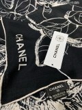 C*HANEL scarf cashmere 140*140CM NY24111605