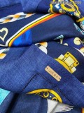 H*ermes scarf cashmere 94*188cm NY24111604