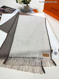 H*ERMES scarf cashmere 30*160CM AN24111906