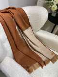 H*ERMES scarf cashmere 30*160CM AN24111906
