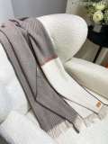 H*ERMES scarf cashmere 30*160CM AN24111906