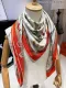 H*ERMES scarf cashmere 140*140CM AN24111907